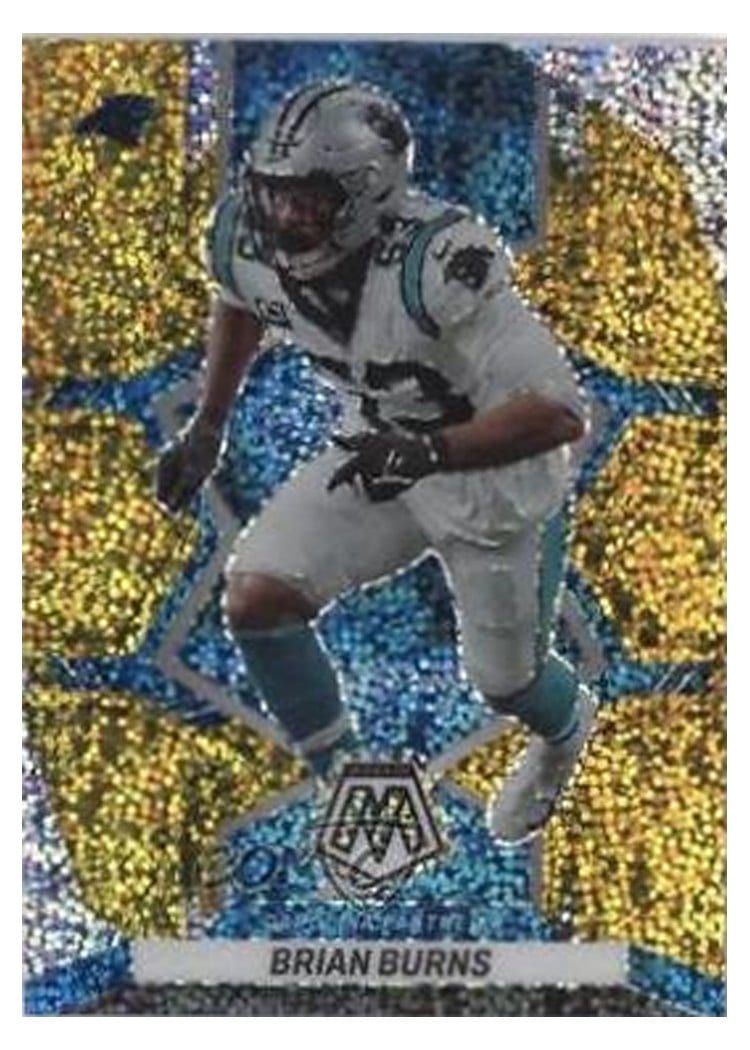 2022 Panini Mosaic Base Set Brian Burns #234 card