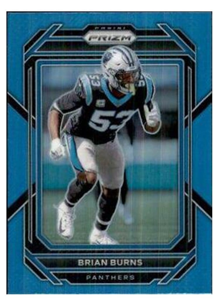 2022 Panini Prizm Base Set Brian Burns #44 card
