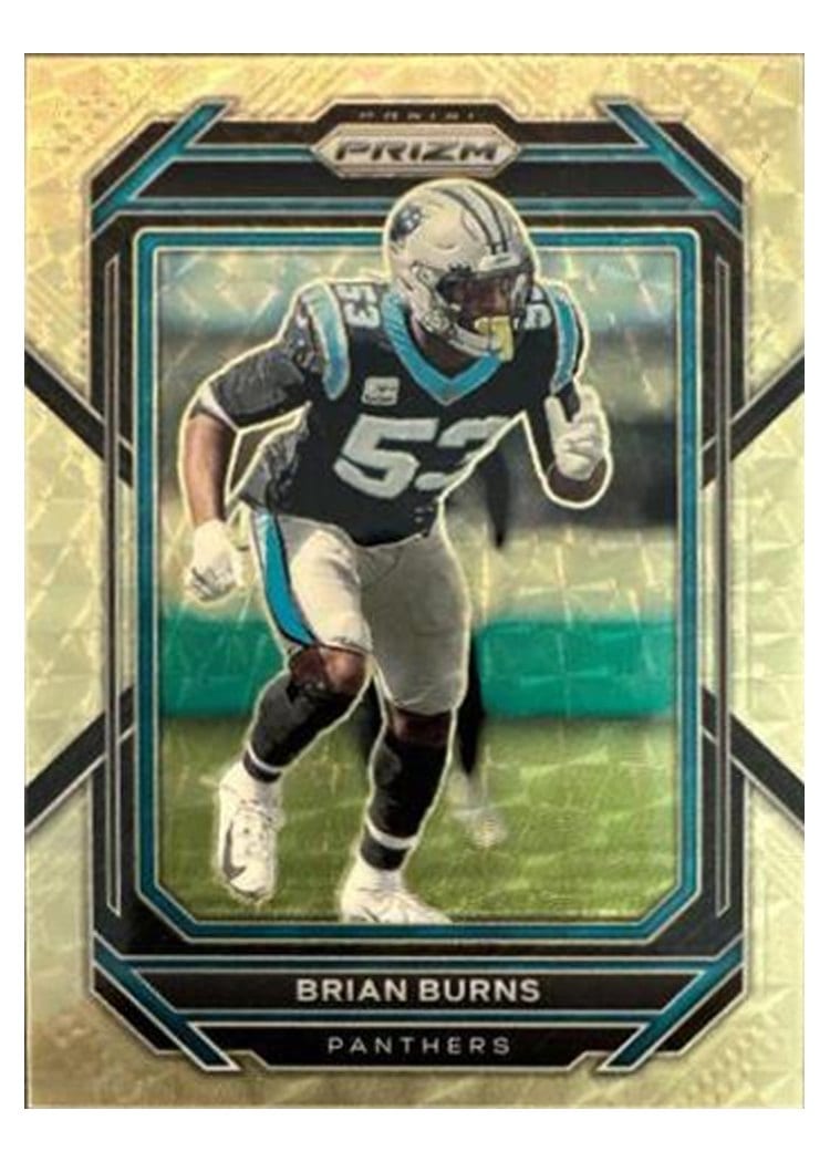 2022 Panini Prizm Base Set Brian Burns #44 card