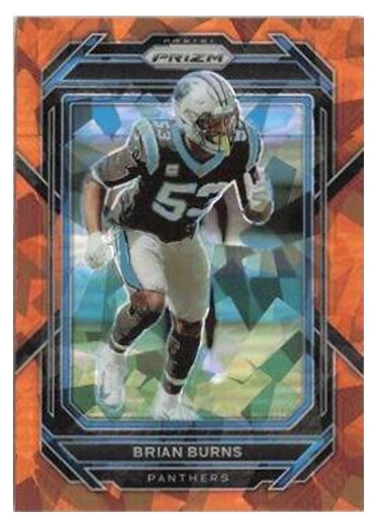 2022 Panini Prizm Base Set Brian Burns #44 card