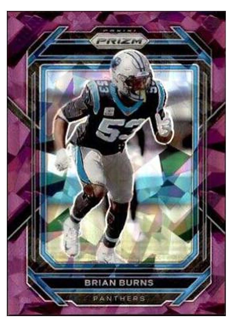 2022 Panini Prizm Base Set Brian Burns #44 card