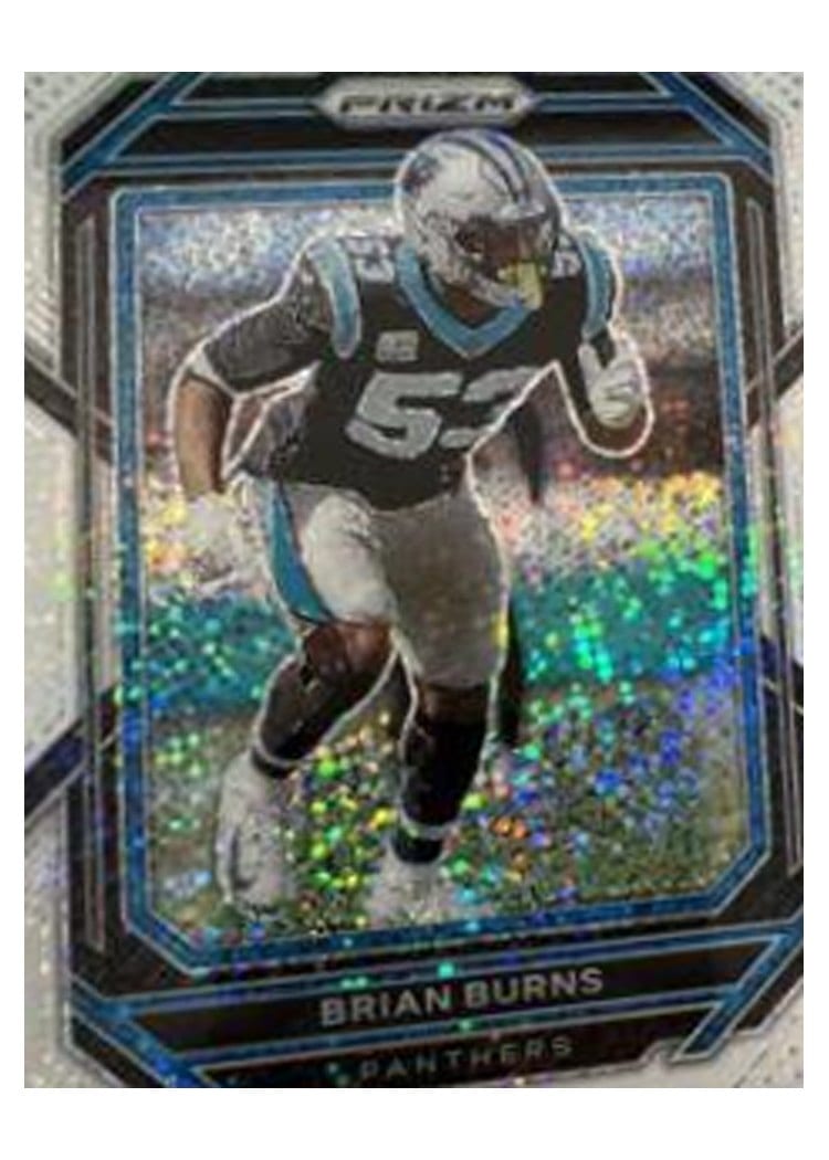 2022 Panini Prizm Base Set Brian Burns #44 card