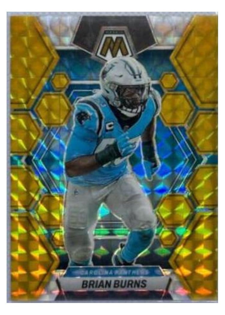 2023 Panini Mosaic Base Set Brian Burns #29 card