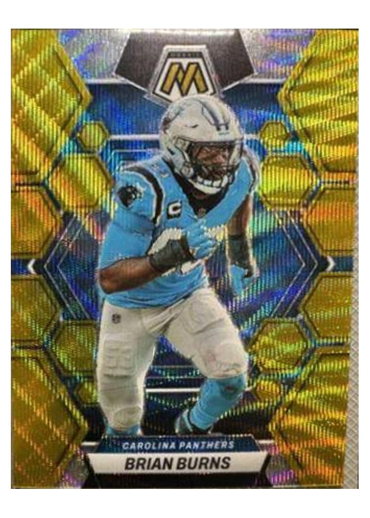 2023 Panini Mosaic Base Set Brian Burns #29 card