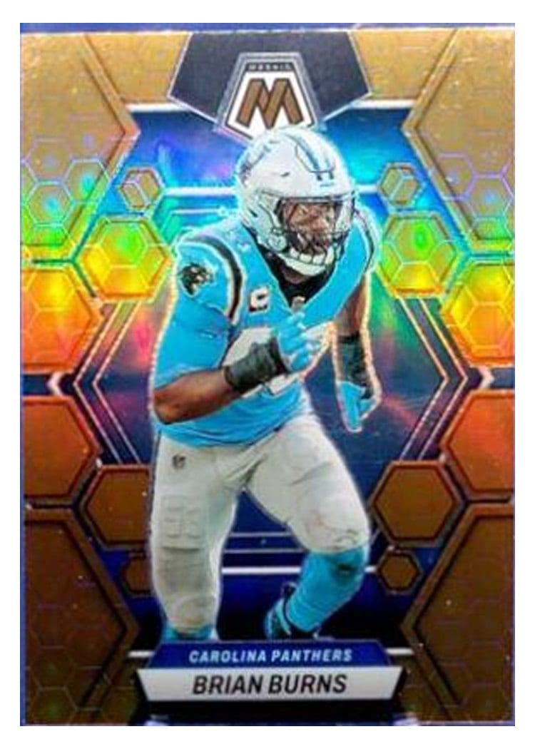 2023 Panini Mosaic Base Set Brian Burns #29 card