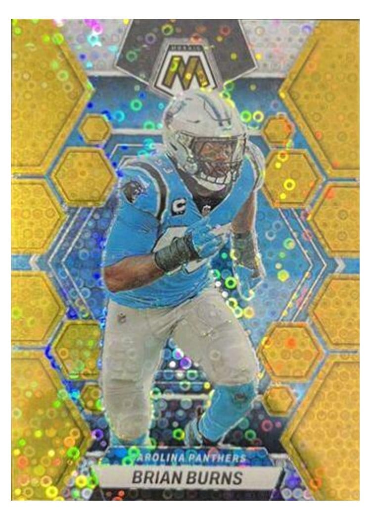 2023 Panini Mosaic Base Set Brian Burns #29 card
