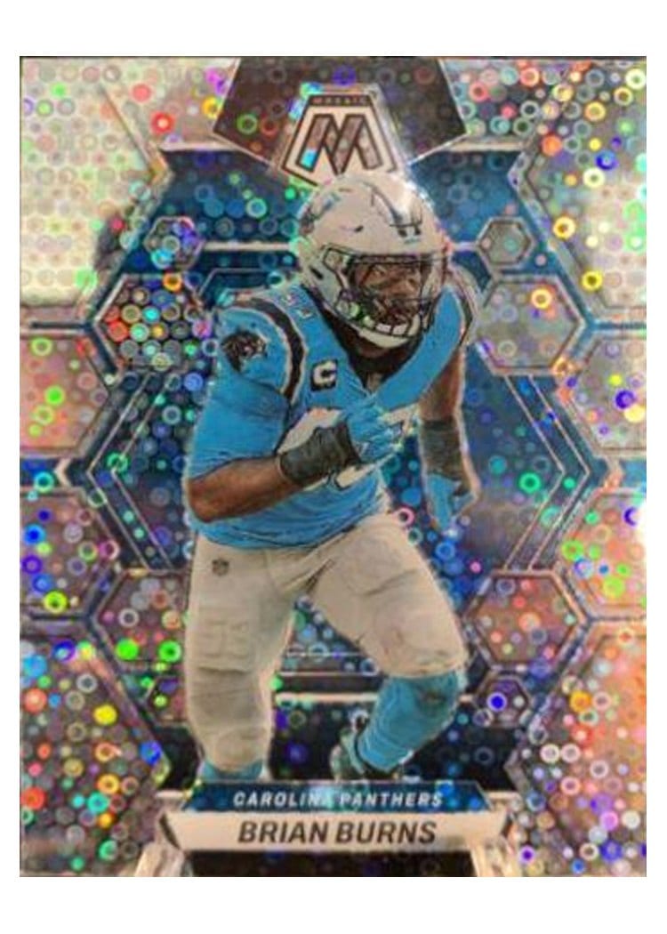 2023 Panini Mosaic Base Set Brian Burns #29 card