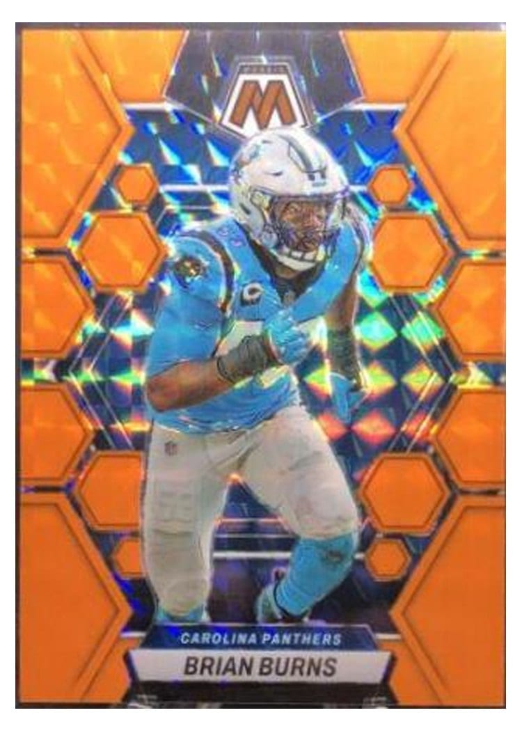 2023 Panini Mosaic Base Set Brian Burns #29 card