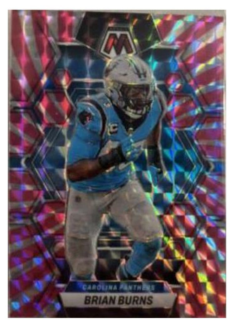 2023 Panini Mosaic Base Set Brian Burns #29 card
