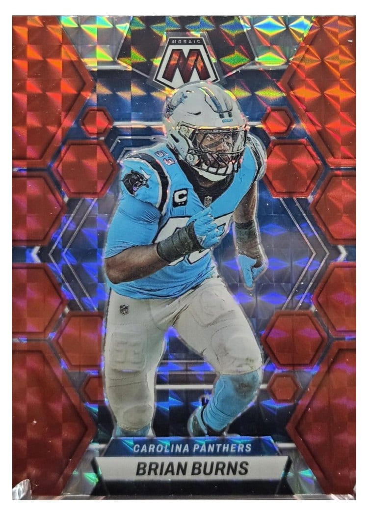 2023 Panini Mosaic Base Set Brian Burns #29 card