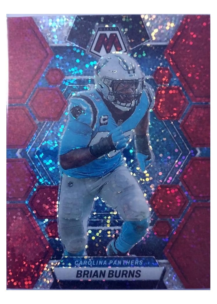 2023 Panini Mosaic Base Set Brian Burns #29 card