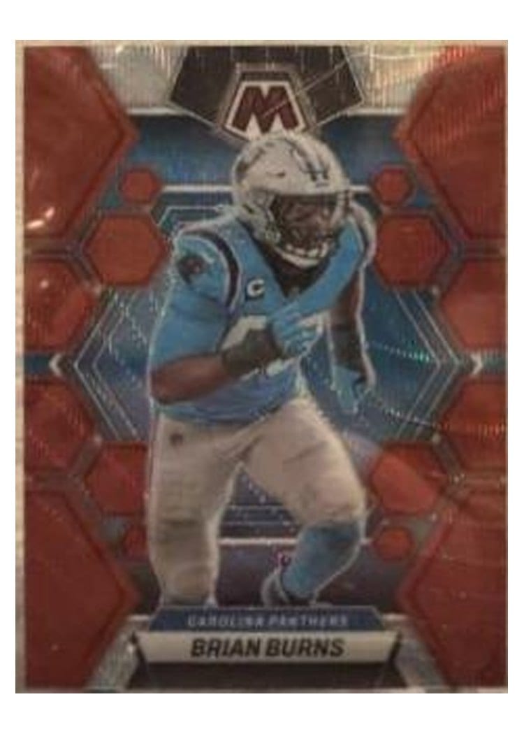 2023 Panini Mosaic Base Set Brian Burns #29 card