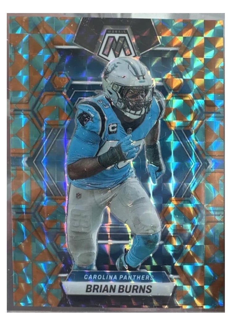 2023 Panini Mosaic Base Set Brian Burns #29 card