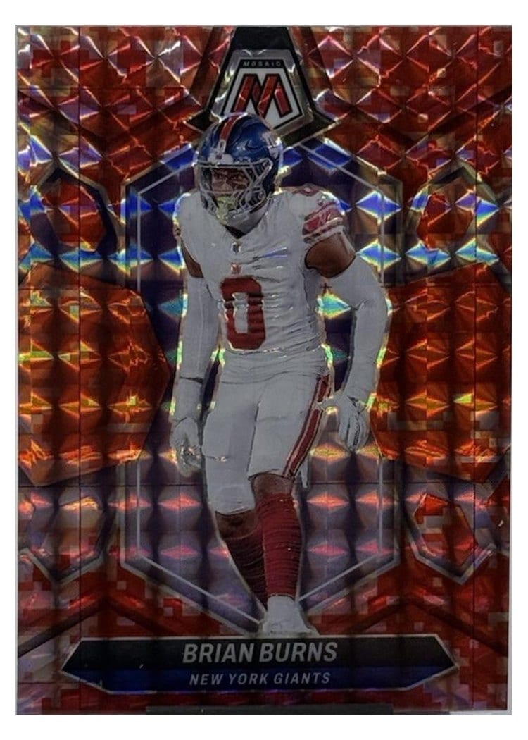 2024 Panini Mosaic Base Set Brian Burns #167 card