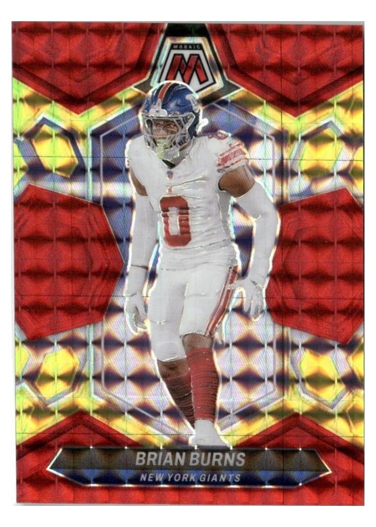 2024 Panini Mosaic Base Set Brian Burns #167 card