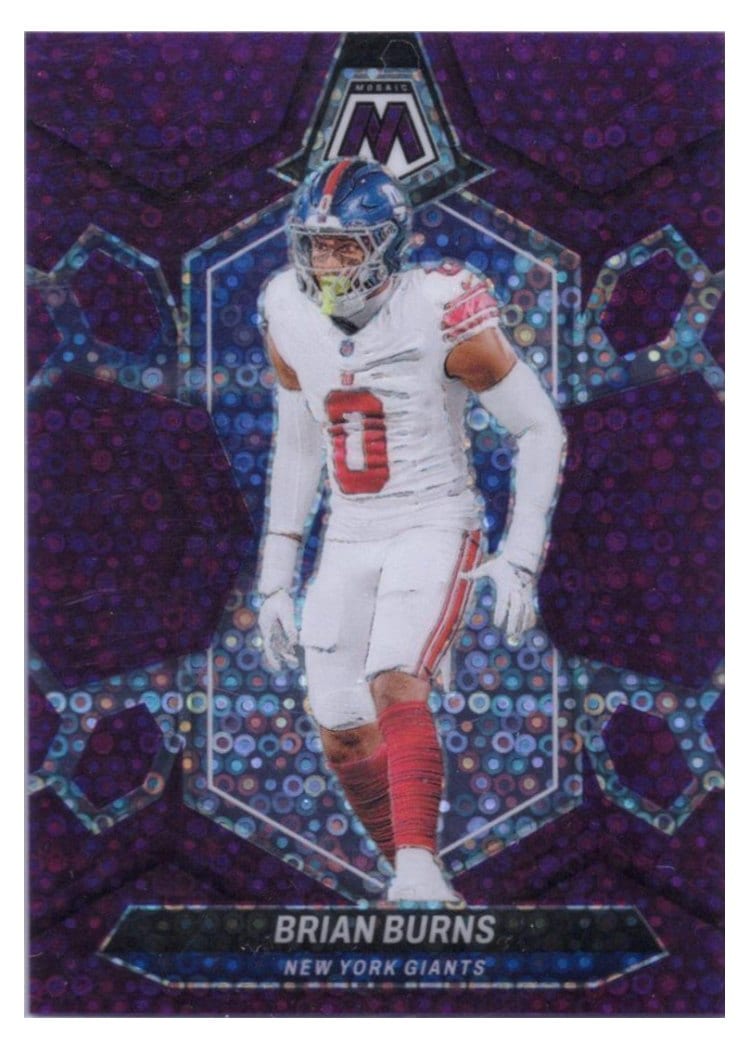 2024 Panini Mosaic Base Set Brian Burns #167 card