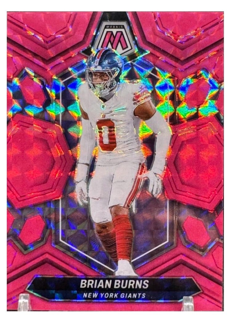 2024 Panini Mosaic Base Set Brian Burns #167 card