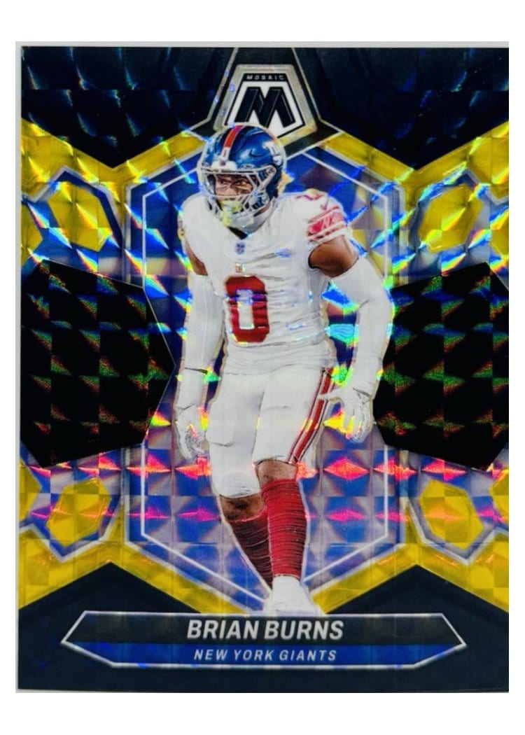 2024 Panini Mosaic Base Set Brian Burns #167 card