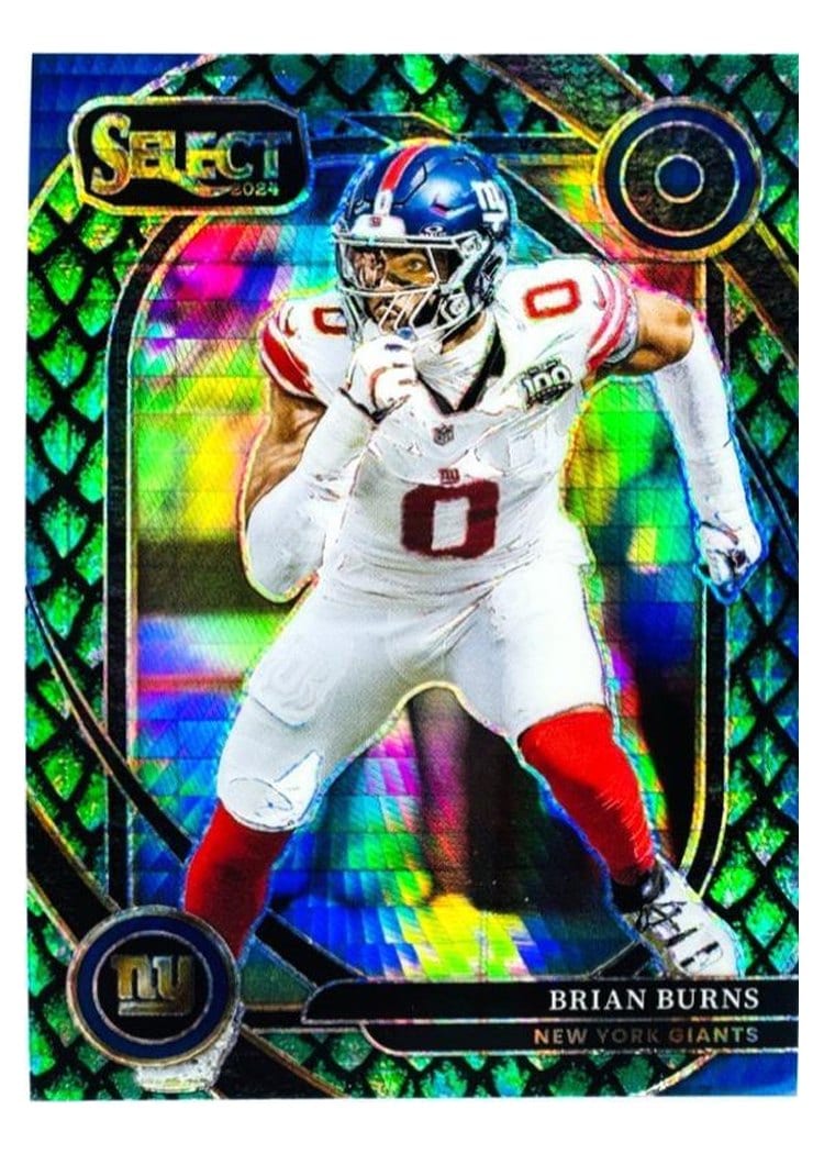 2024 Panini Select Base Set Brian Burns #212 card