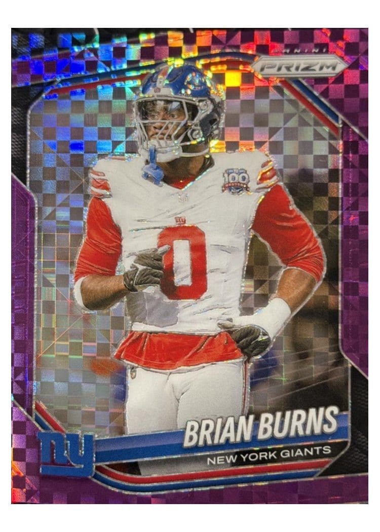 2025 Panini Prizm Base Set Brian Burns #147 card