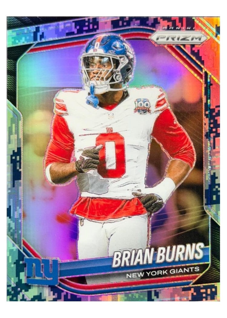2025 Panini Prizm Base Set Brian Burns #147 card