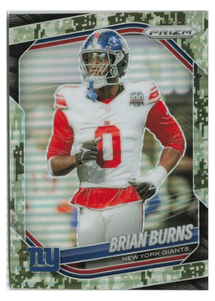 2025 Panini Prizm Base Set Brian Burns #147 card
