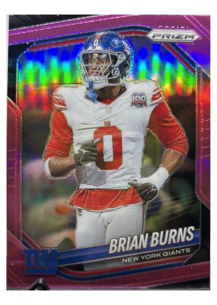 2025 Panini Prizm Base Set Brian Burns #147 card