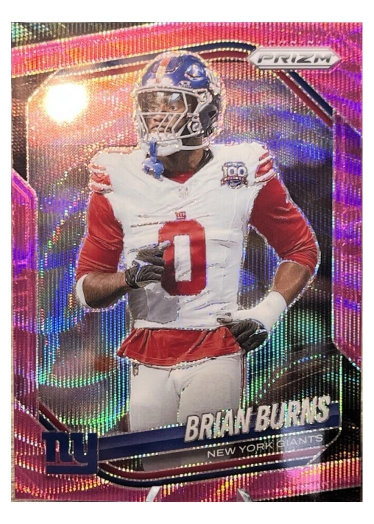 2025 Panini Prizm Base Set Brian Burns #147 card
