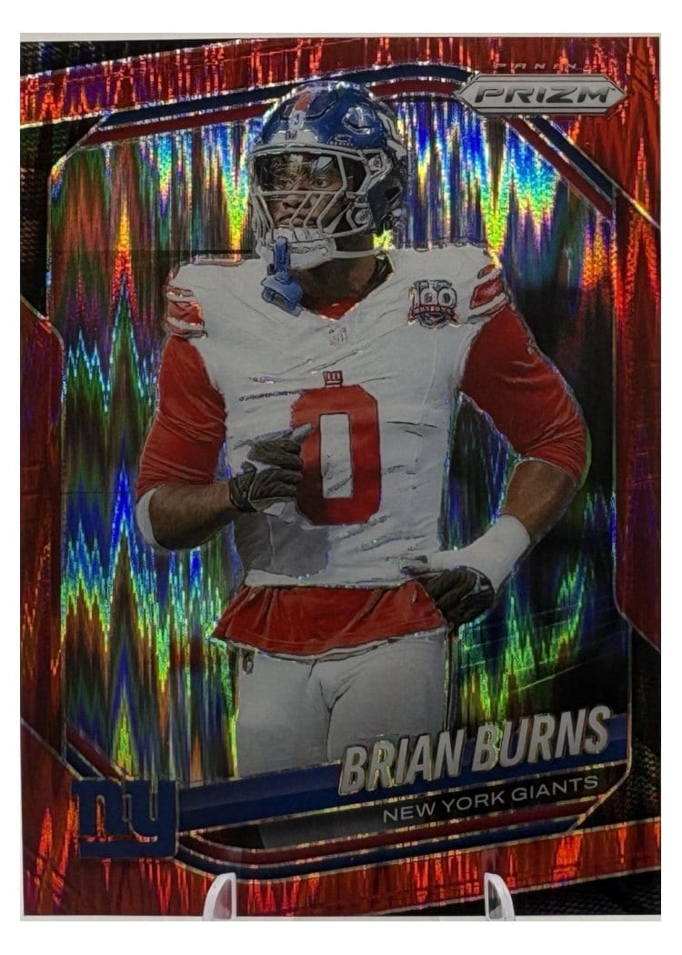 2025 Panini Prizm Base Set Brian Burns #147 card