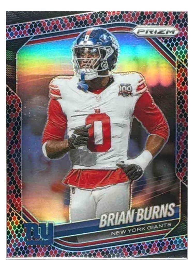 2025 Panini Prizm Base Set Brian Burns #147 card