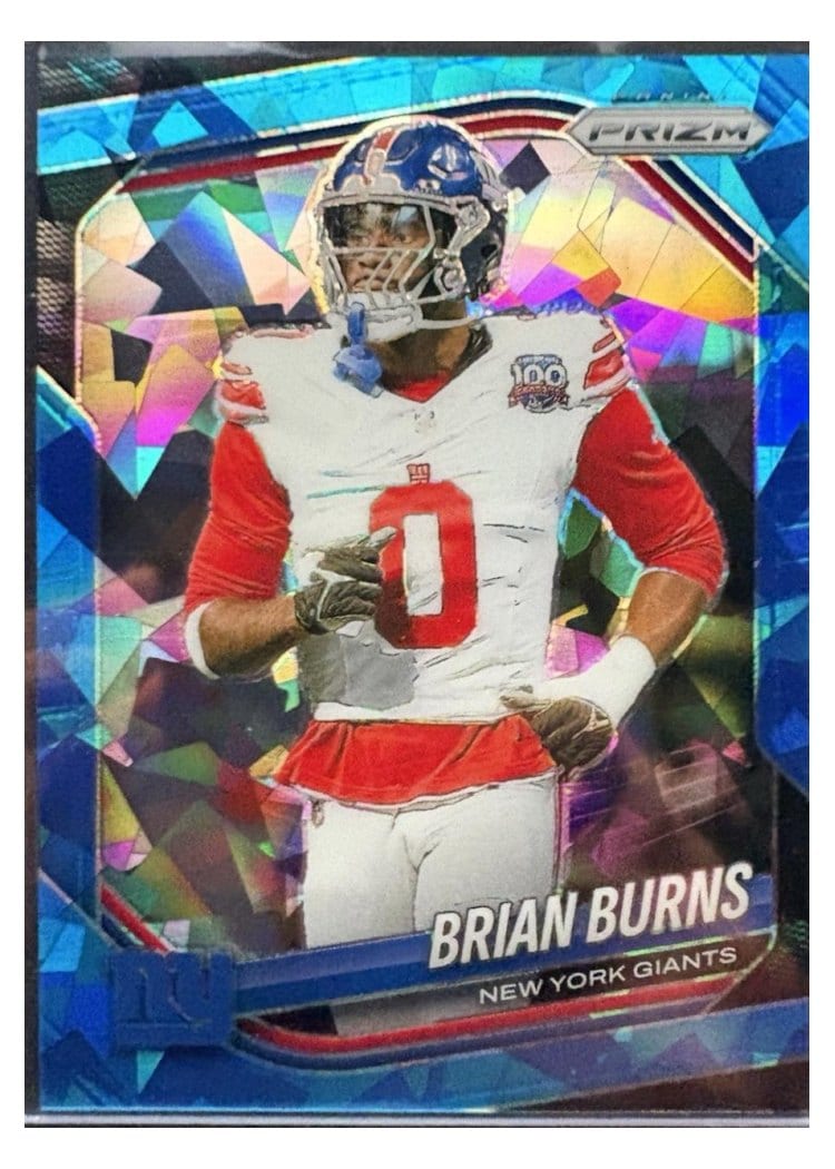 2025 Panini Prizm Base Set Brian Burns Purple Wave #147 card