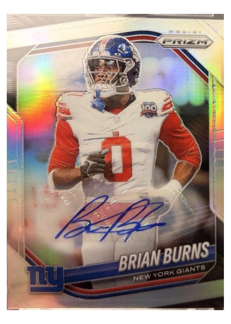 2025 Panini Prizm Base Set Brian Burns #147 card