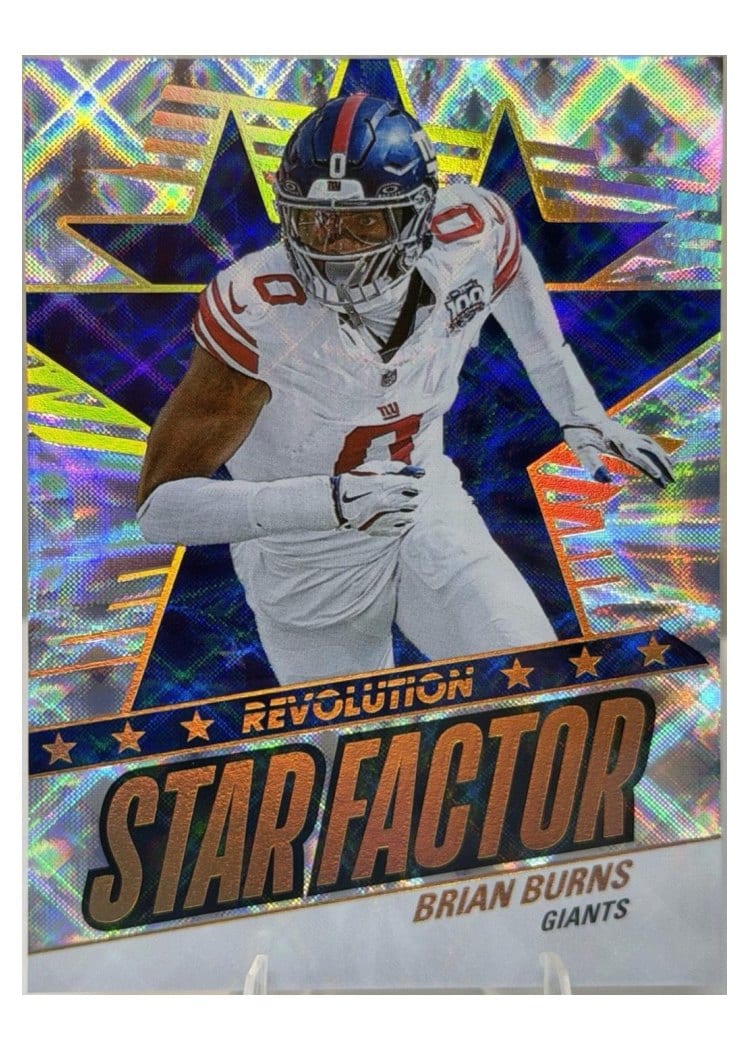 2025 Panini Revolution Star Factor Brian Burns #23 card