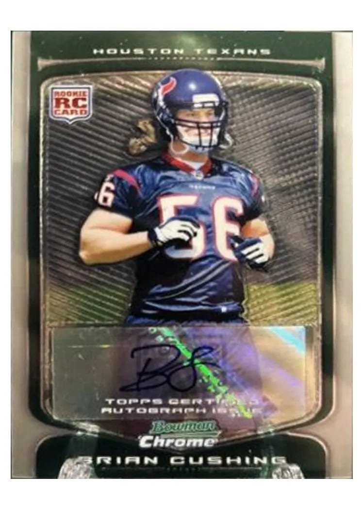 2009 Bowman Chrome Brian Cushing #149 card