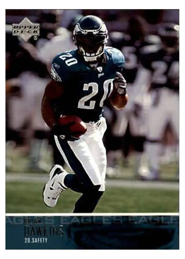 2003 Upper Deck Brian Dawkins #19 card