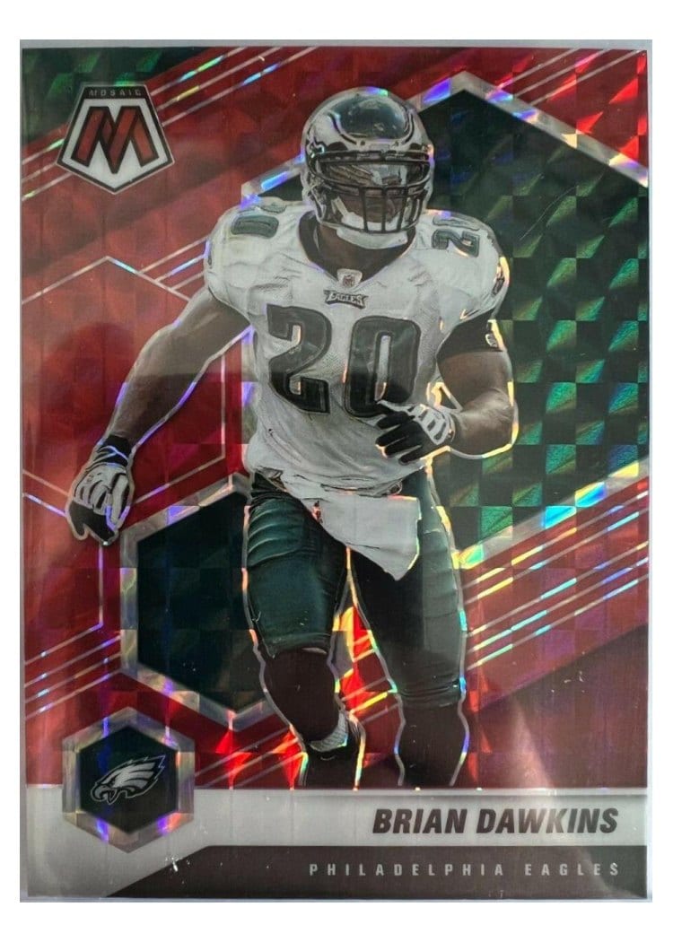 2021 Panini Mosaic Base Set Brian Dawkins #161 card
