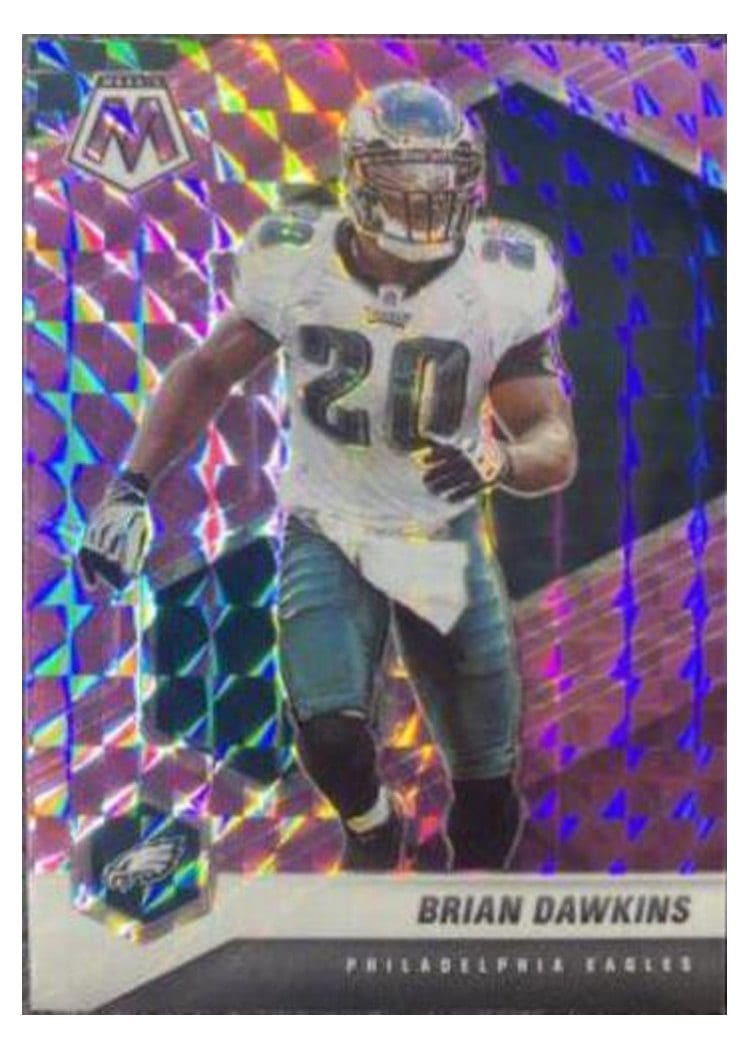 2021 Panini Mosaic Base Set Brian Dawkins #161 card