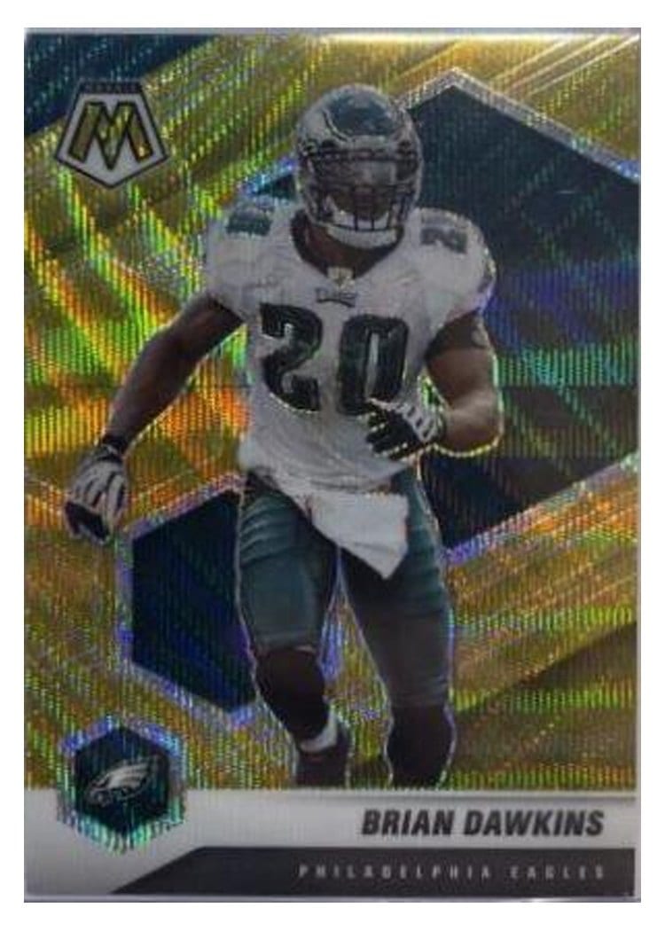 2021 Panini Mosaic Base Set Brian Dawkins #161 card