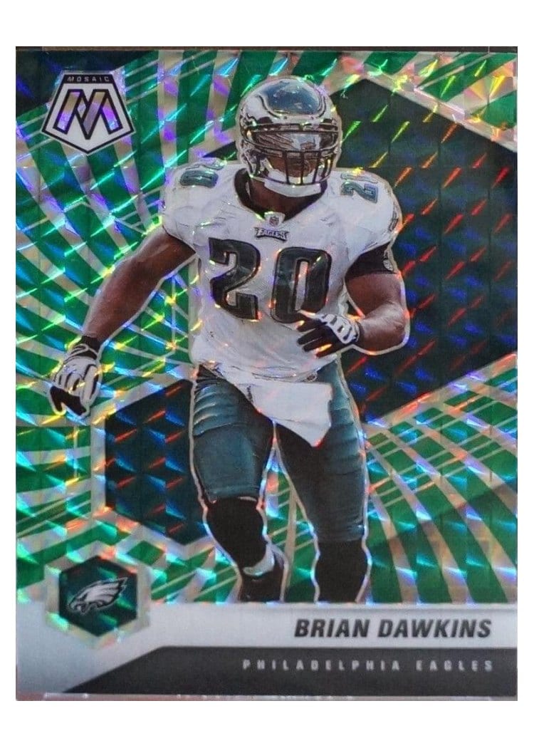 2021 Panini Mosaic Base Set Brian Dawkins #161 card