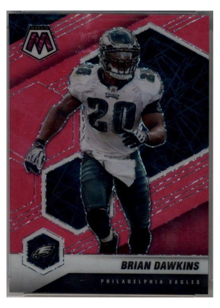 2021 Panini Mosaic Base Set Brian Dawkins #161 card