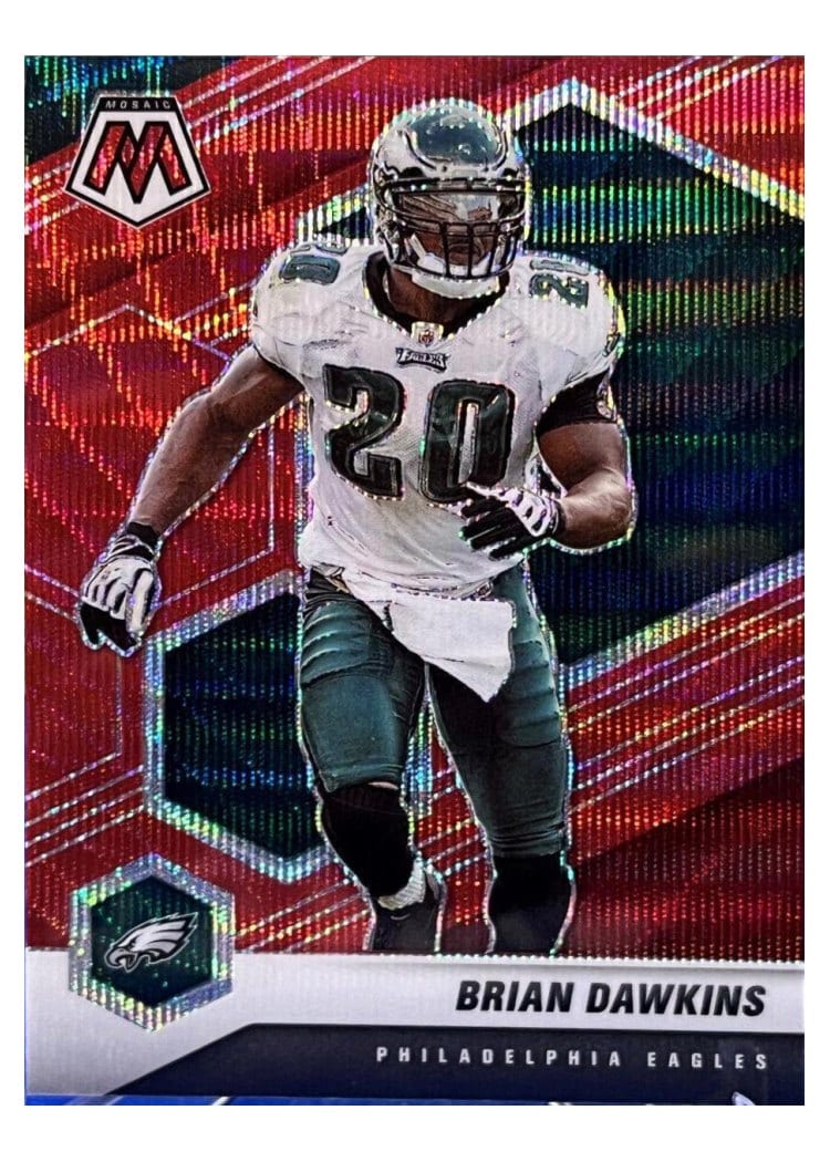 2021 Panini Mosaic Base Set Brian Dawkins #161 card
