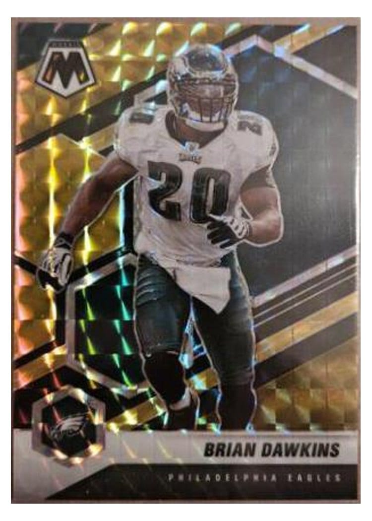 2021 Panini Mosaic Base Set Brian Dawkins #161 card