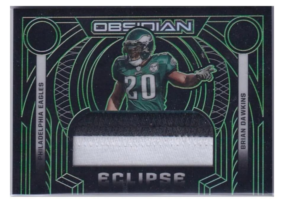 2022 Panini Obsidian Eclipse Brian Dawkins #ECL-BDA card