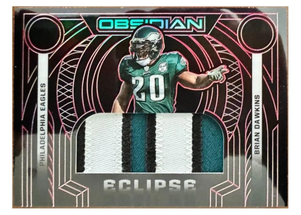 2022 Panini Obsidian Eclipse Brian Dawkins #ECL-BDA card