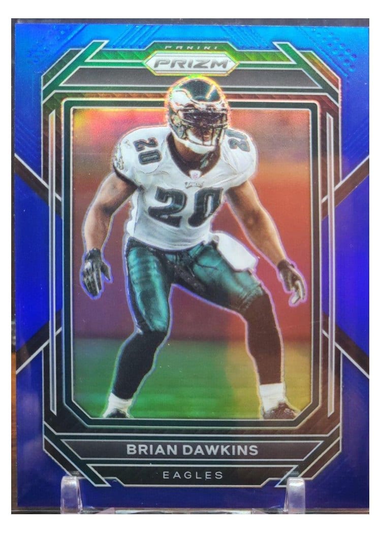 2022 Panini Prizm Base Set Brian Dawkins Blue #243 card