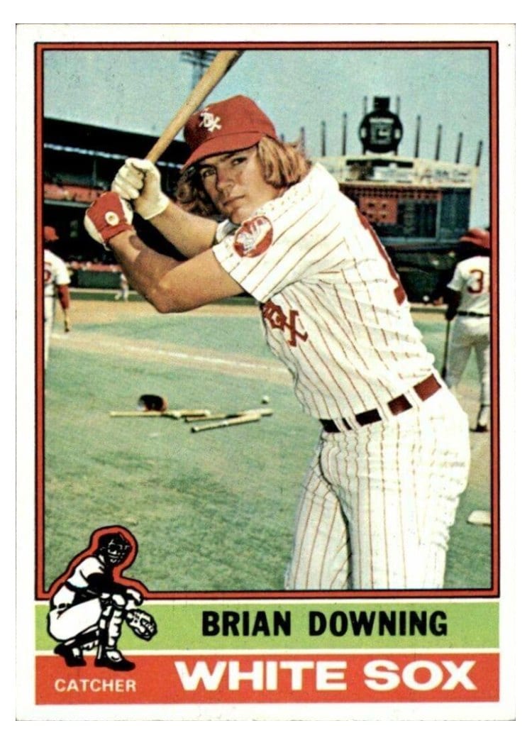 1976 Topps Brian Downing #23 card