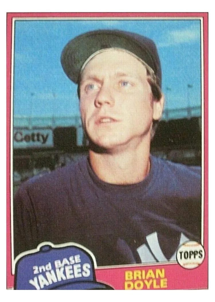 1981 Topps Brian Doyle #159 card