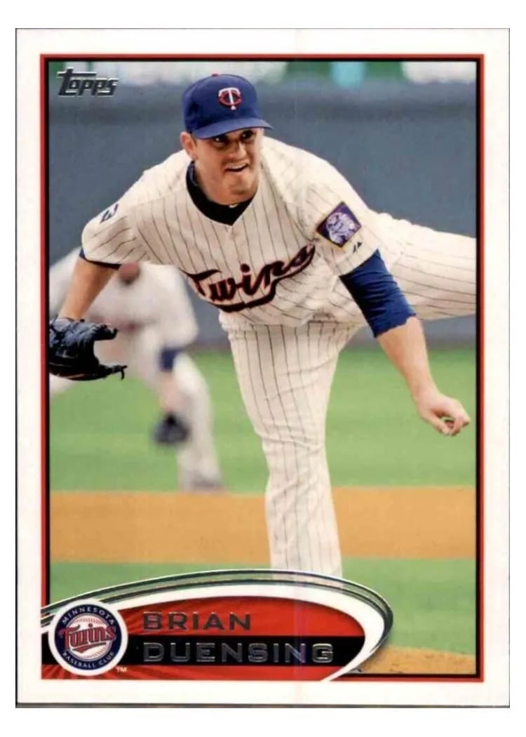 2012 Topps Update Brian Duensing #US140 card