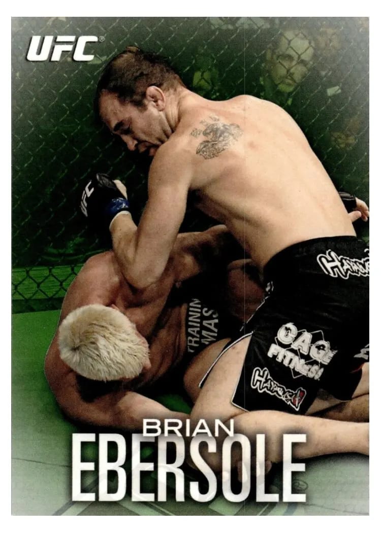 2012 Topps UFC Knockout Brian Ebersole #11 card