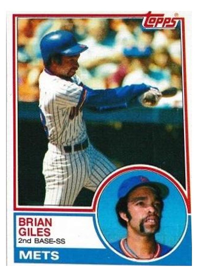 1983 Topps Brian Giles #548 card